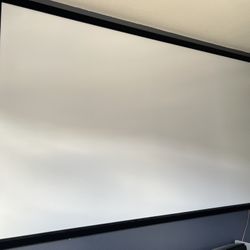   Silver Ticket 135" 16:9 4K / 8K Fixed Frame Projector Screen, White Material