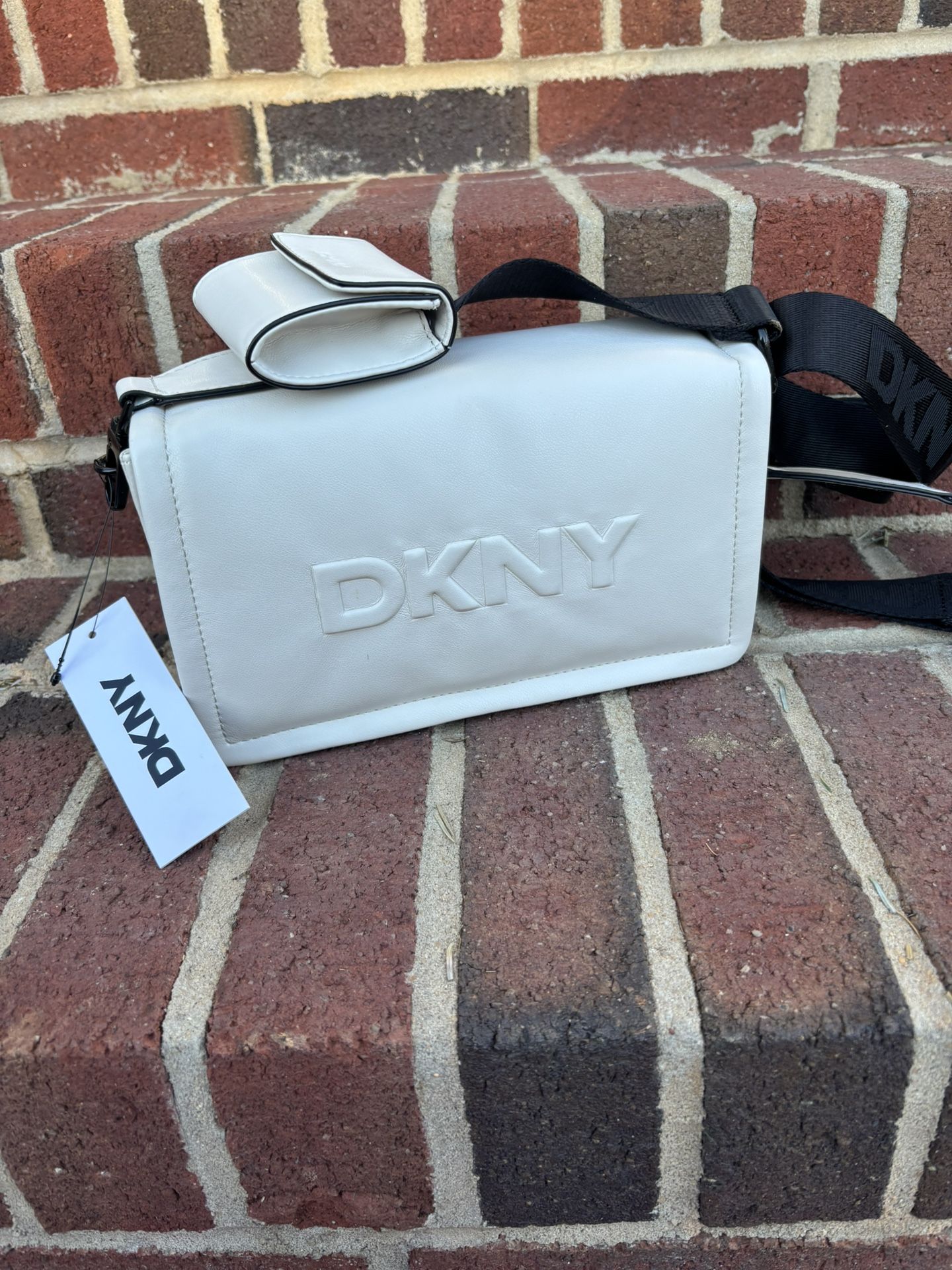 Cream/Black DKNY Bag