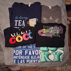 6 (Size Small) T-shirt Lot