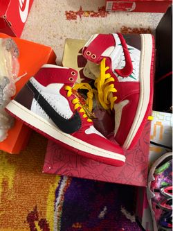 Jordan 1 rose from concrete youth size 5