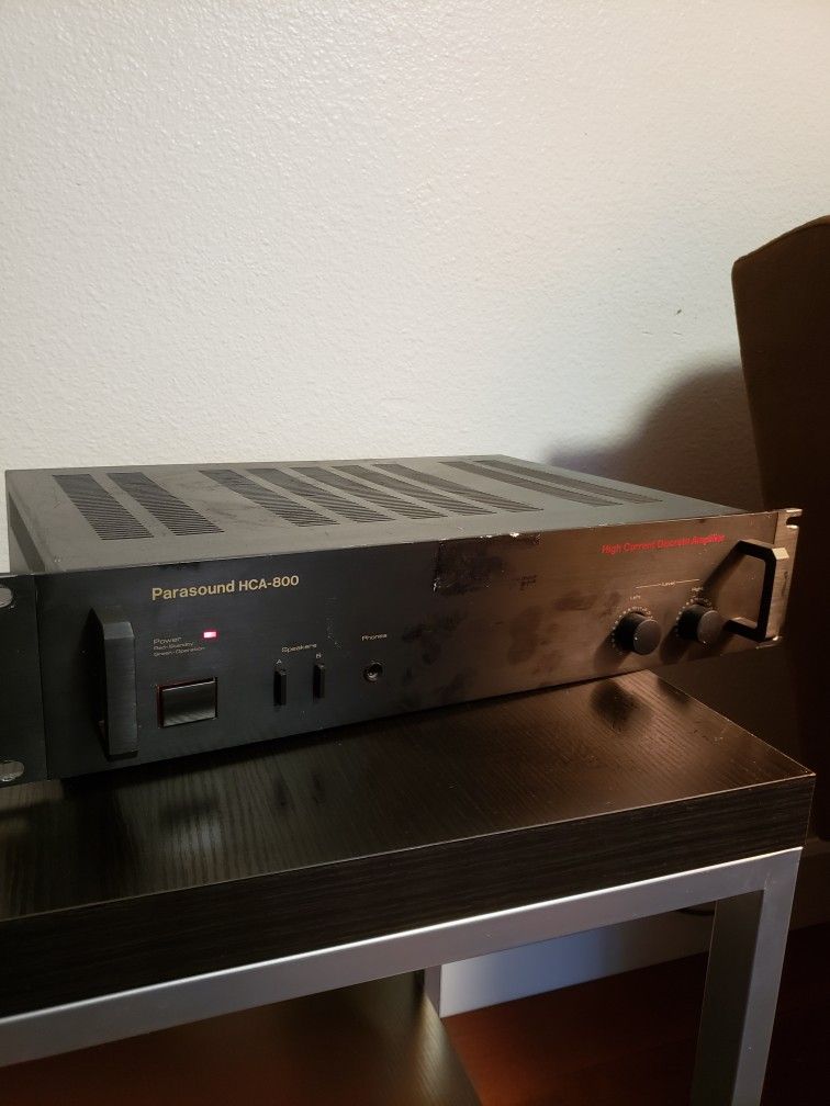 Parasound HCA-800 High Current Discrete Amplifier 
