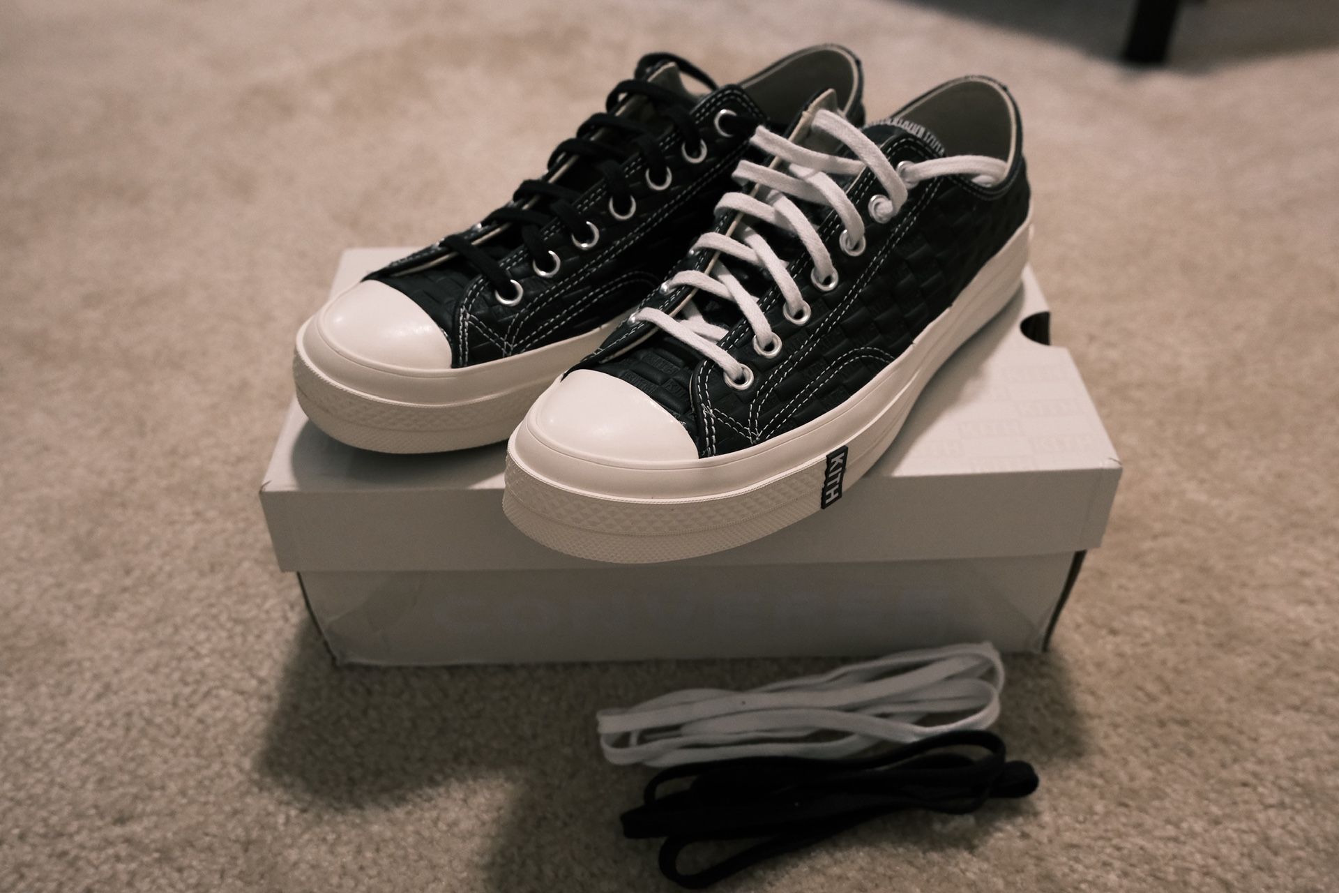Kith For Converse Chuck Taylor All Star 1970 Ox Black Size 10