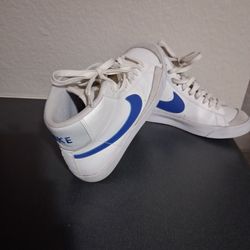 Blue/White Nike