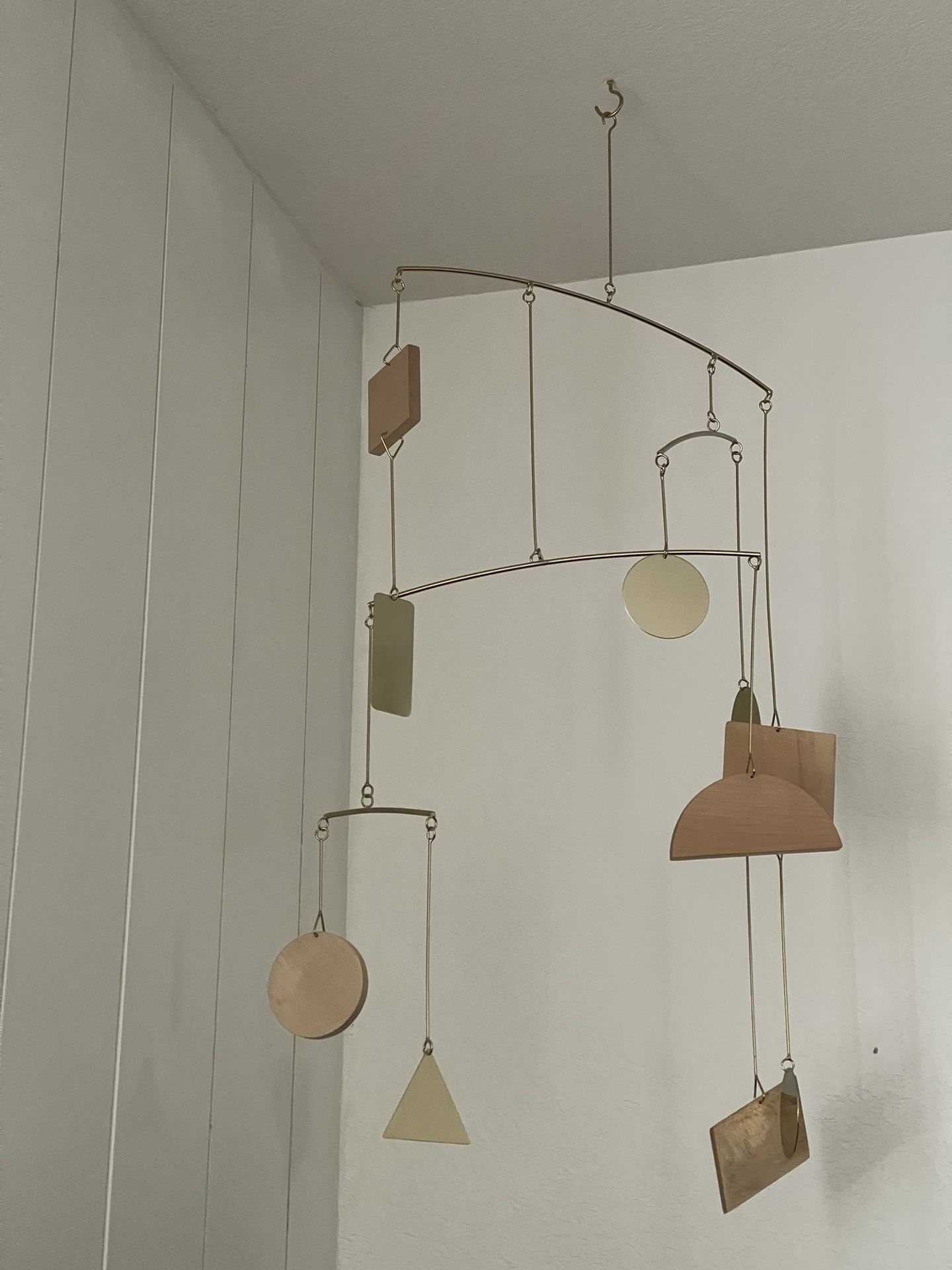 Crate and Barrel Geometric Shapes Baby Mobile