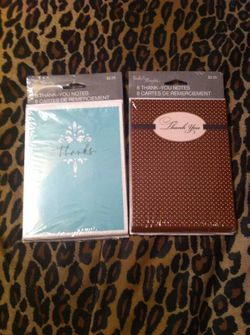 Thank you cards new