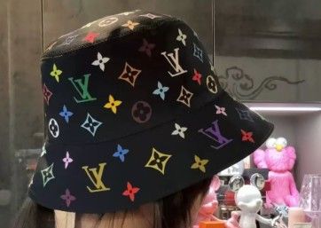 printed fisherman's hat