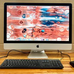 Apple iMac 27” 2013 3.2Ghz Quad-Core intel i5 8GB RAM 1TB SSD NVIDIA V-RAM 1GB Chipped Glass.