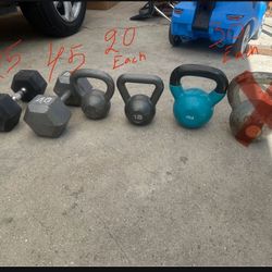 Weights / Pesas 
