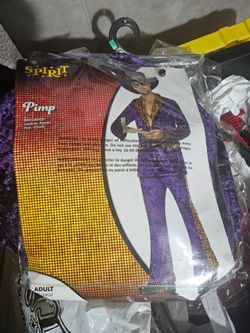 Pimp costume LARGE