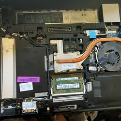 Old Laptop Parts Lot – DDR3 RAM, HDD, CPU, DVD Drive, etc