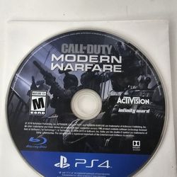 Call Of Duty Modern Warfare PS4 