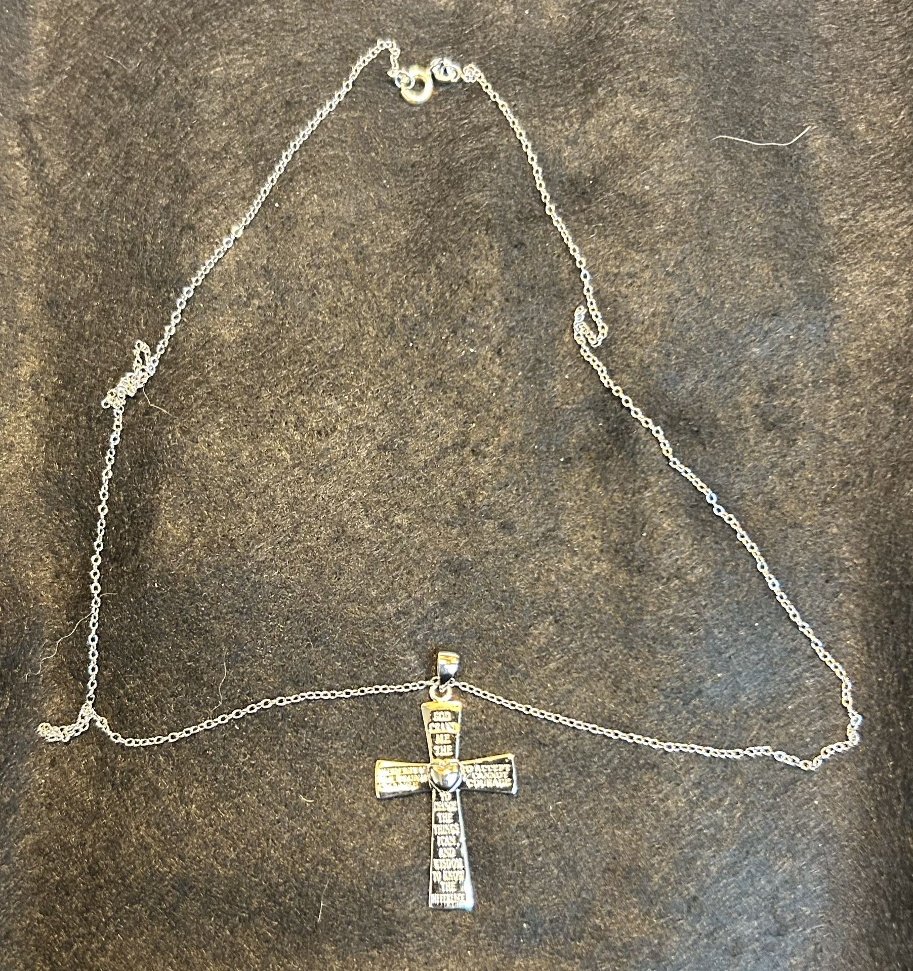 Serenity Prayer Necklace