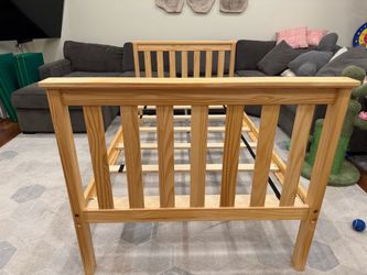 Twin wood bed frame