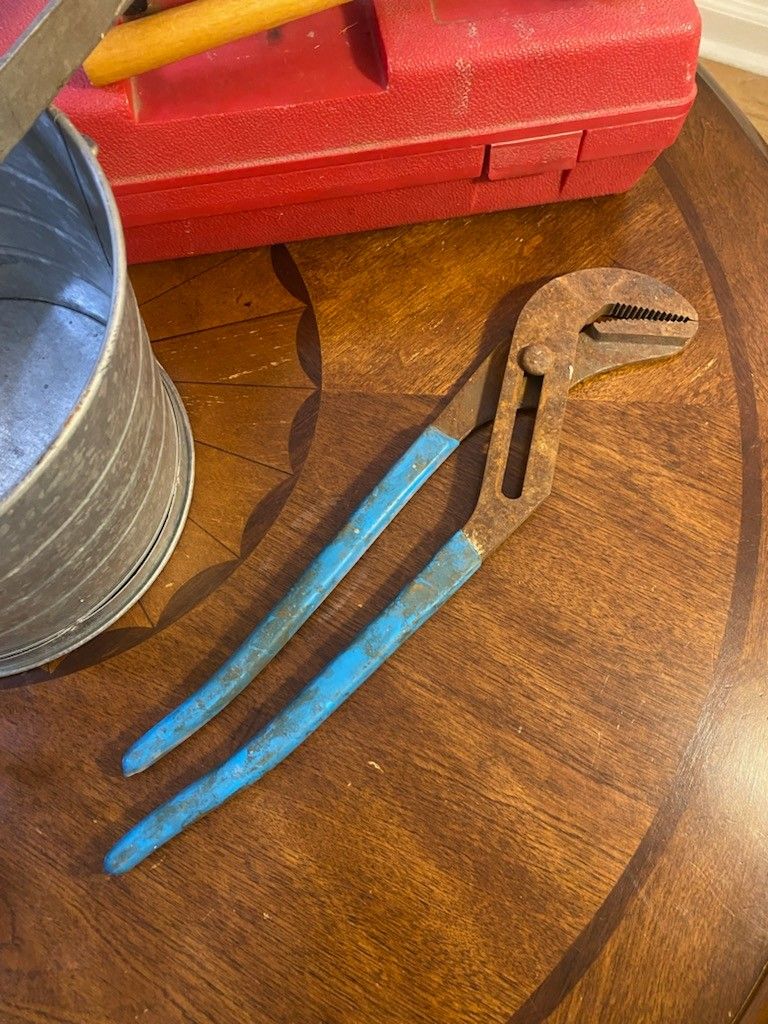 Vintage 460 Channellock 16" Long Straight Jaw Tongue & Groove