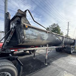 Hanson End Dump Slide Axle Air Trailer