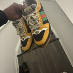 Yellow Authentic Gucci Shoes 