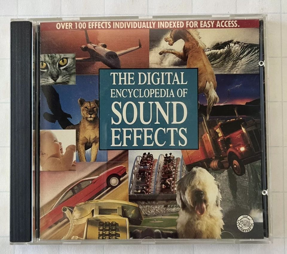The Digital Encyclopedia of Sound Effects by Various Artists (CD, 1988, Special