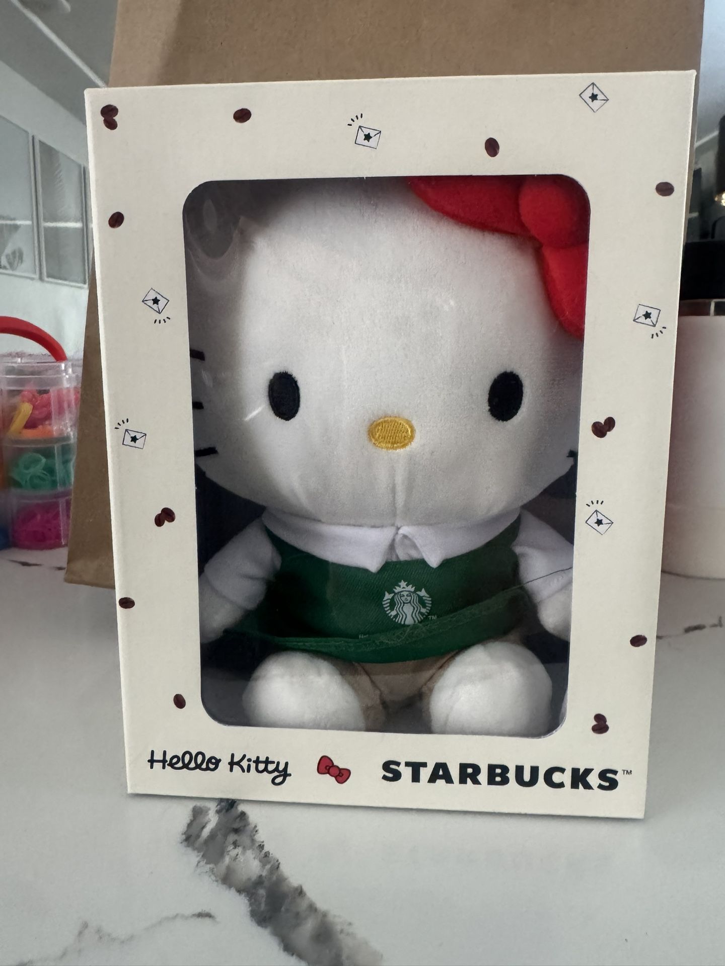 Starbucks hello kitty Plushie 