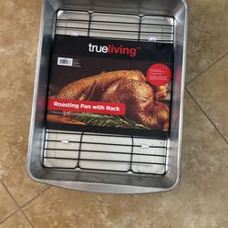 Roasting pan with rack