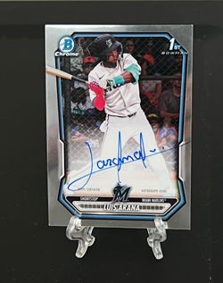 Topps 2024 Bowman Chrome 1st Bowman Luis Arana Auto CPA-LA Miami Marlins