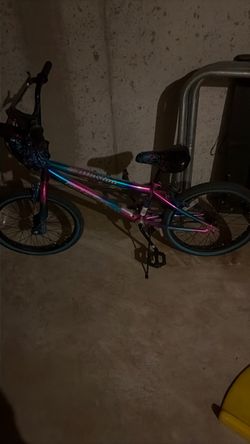 Genesis BMX Bike Pink Blue Iridescent