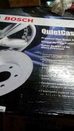 Bosch 36011517. Quiet cast premium disc brake rotor rear for smart vehicles 36 of them check num for fitment