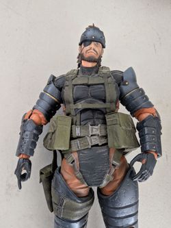 Metal Gear Solid MGS Snake Vol.4 Peace Battle Dress Arts Kai Action Figure  ( Glass Shelf )