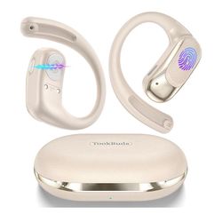 Audífonos Traductores con IA – Traducción en 145 Idiomas, Blanco Marfil