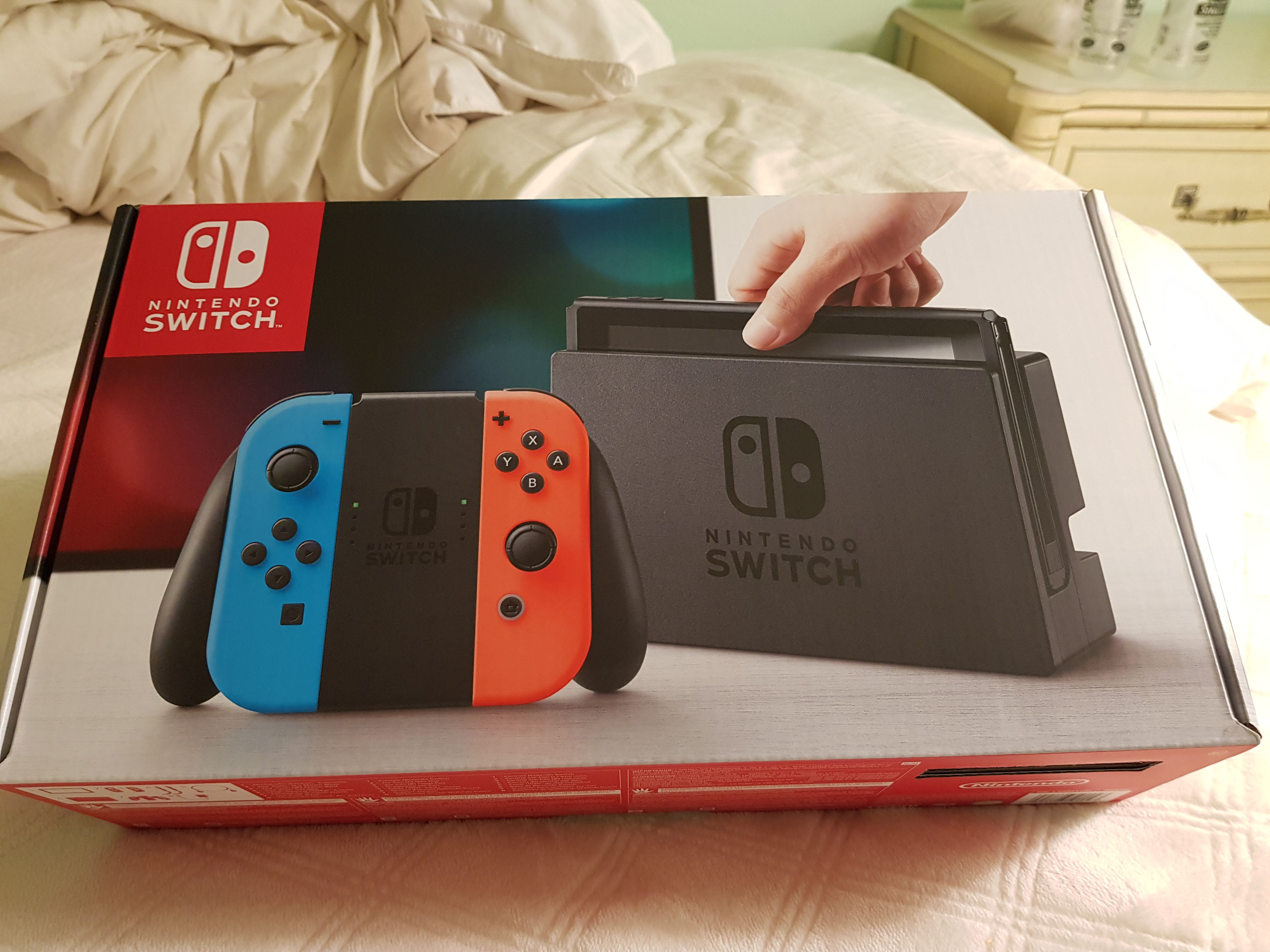 Sealed Nintendo Switch Dual Boot SXOS Sandisk 200G and 70 Games, No low ballers