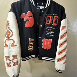 Off White Varsity Jacket 