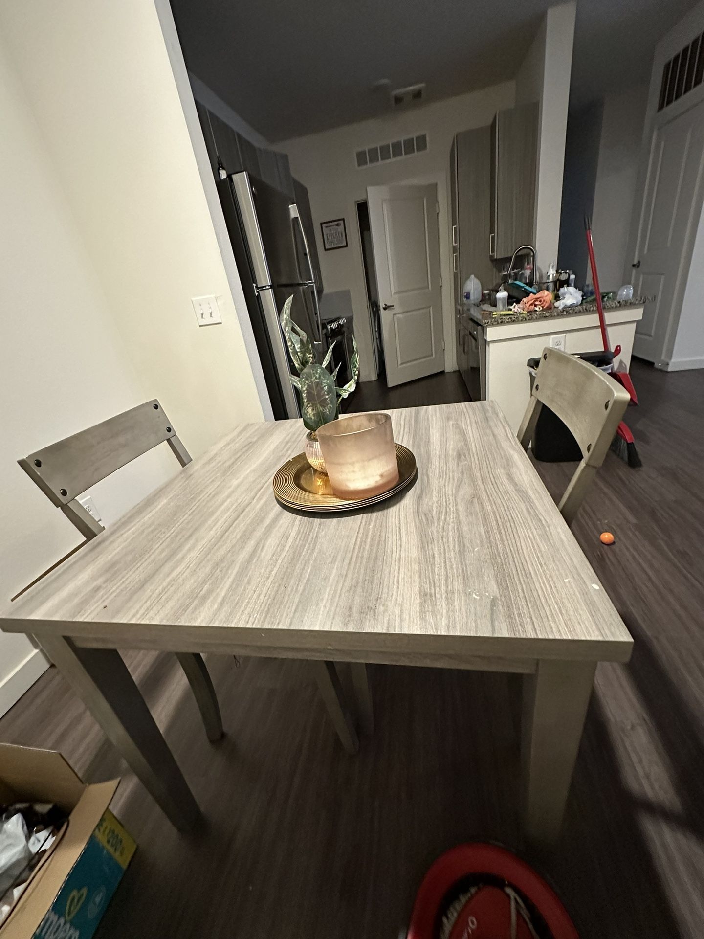 Product: Ashley 5-Piece Dining Table Set (table + 4 chairs)