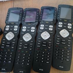 Mx 990 Home Theater Remote Controls, Universal  Set Of 4 Or Sold Individually With Chargers 