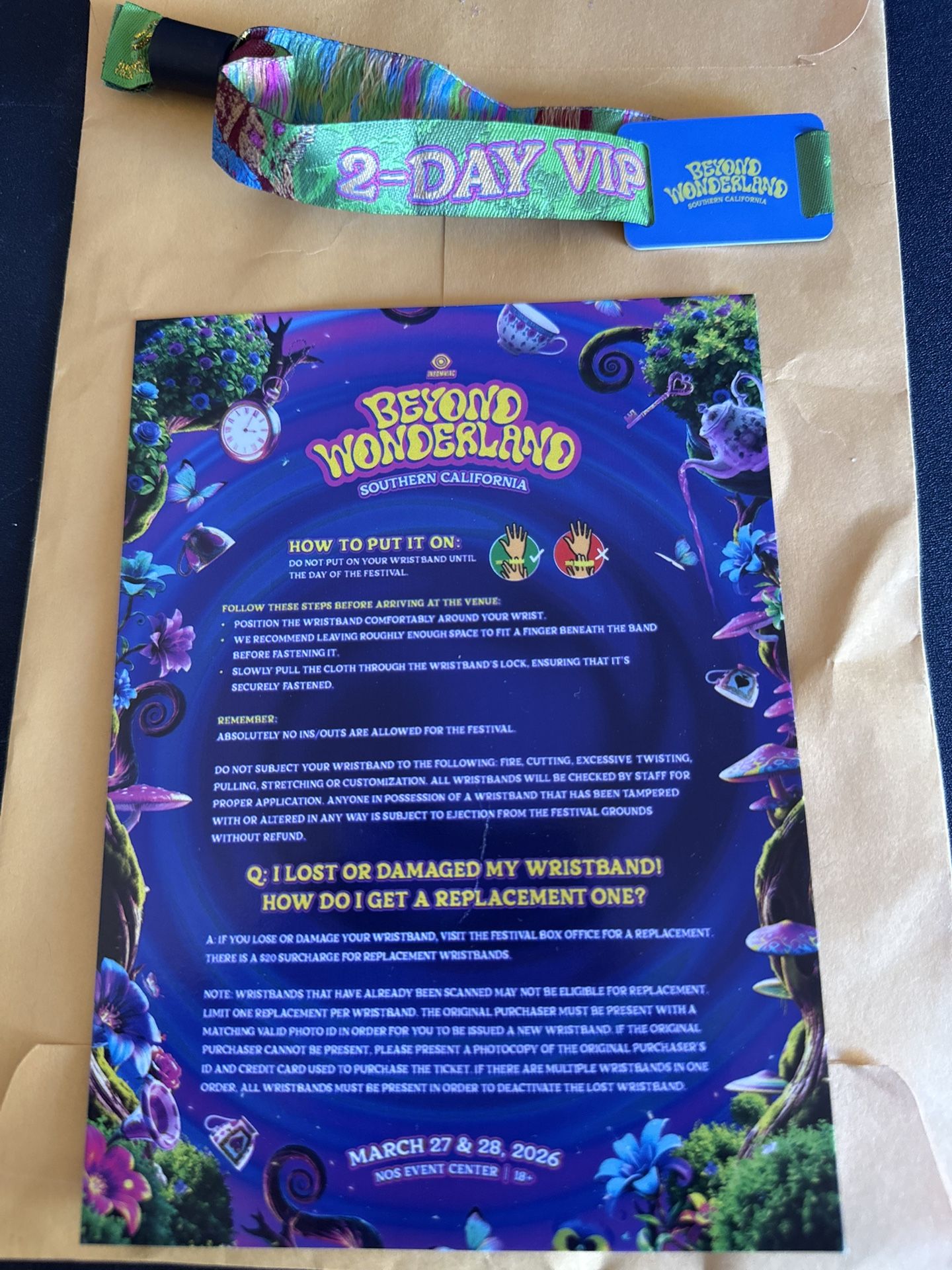 Beyond Wonderland 2-day VIP