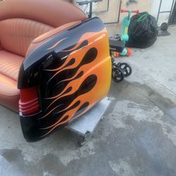 1951 Black Mercury Leather Couch