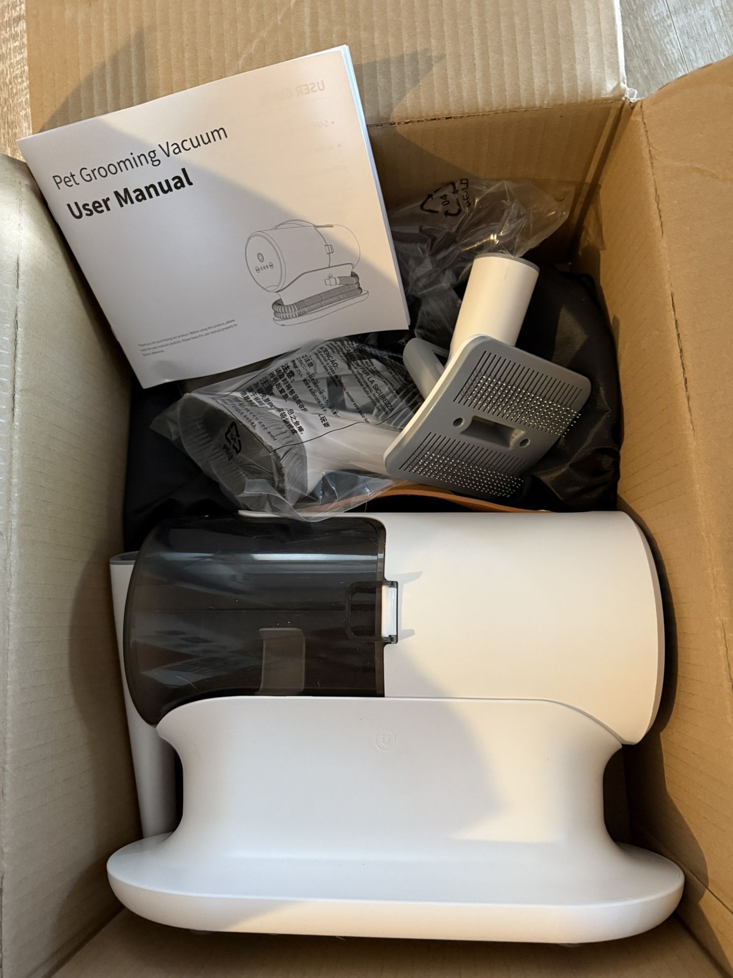 Dog Grooming Vacuum Kit