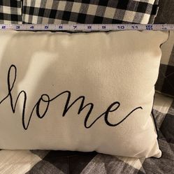 Cute decorative pillow HOME