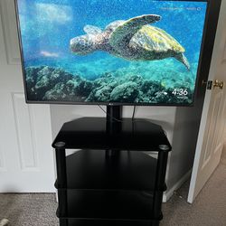 42 Inch LG TV with Stand and google Chromecast