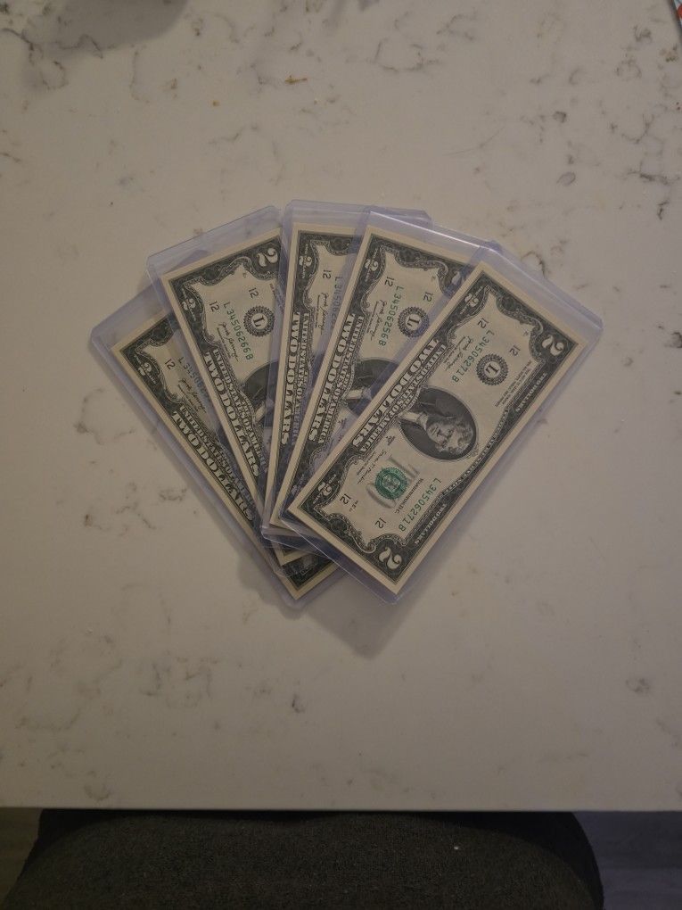 25 (5×5) 2017 $2. FIVE DOLLARS