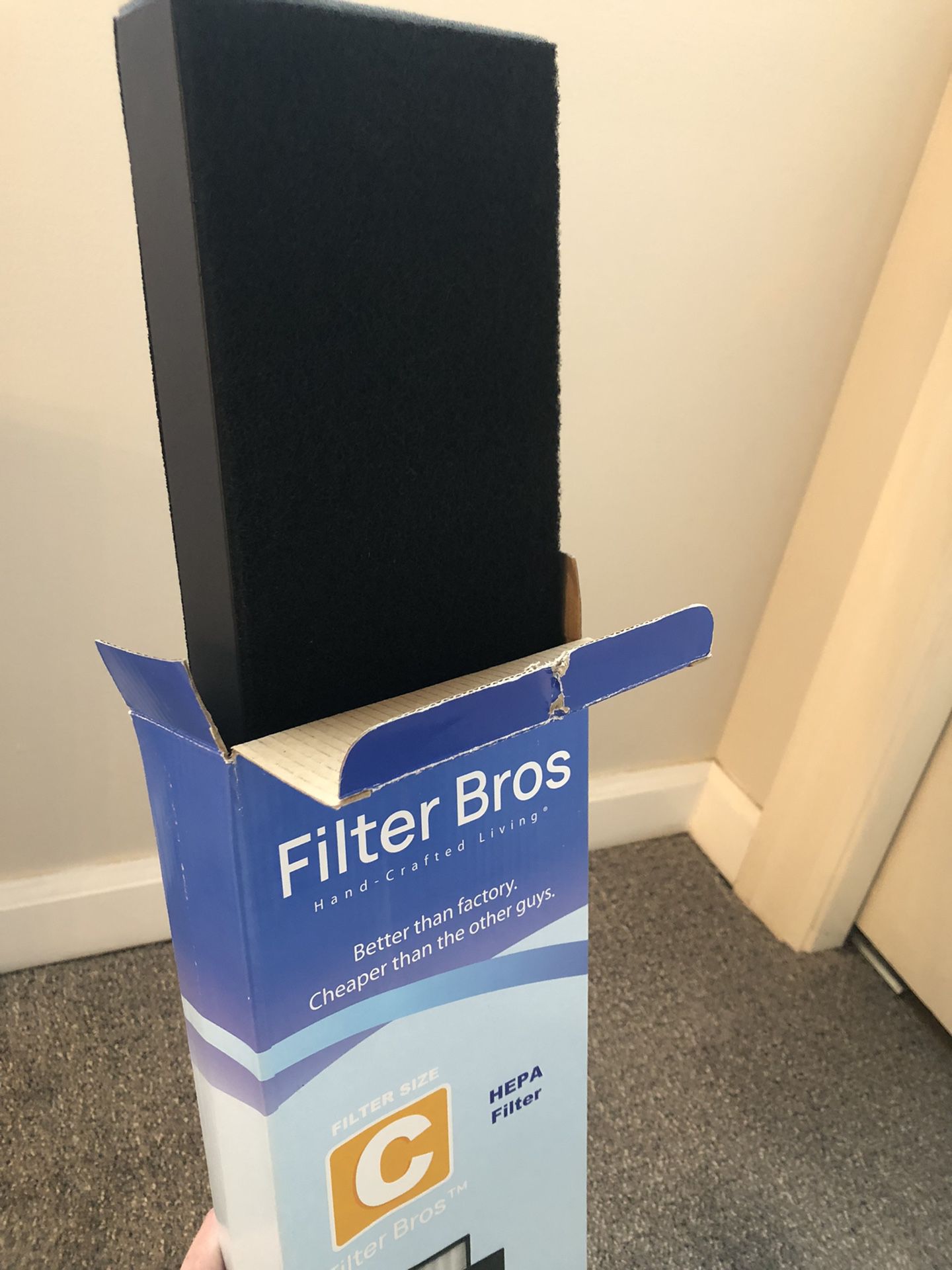 New In Box, Size C Filters for air purifier