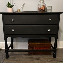 Black Painted Dresser