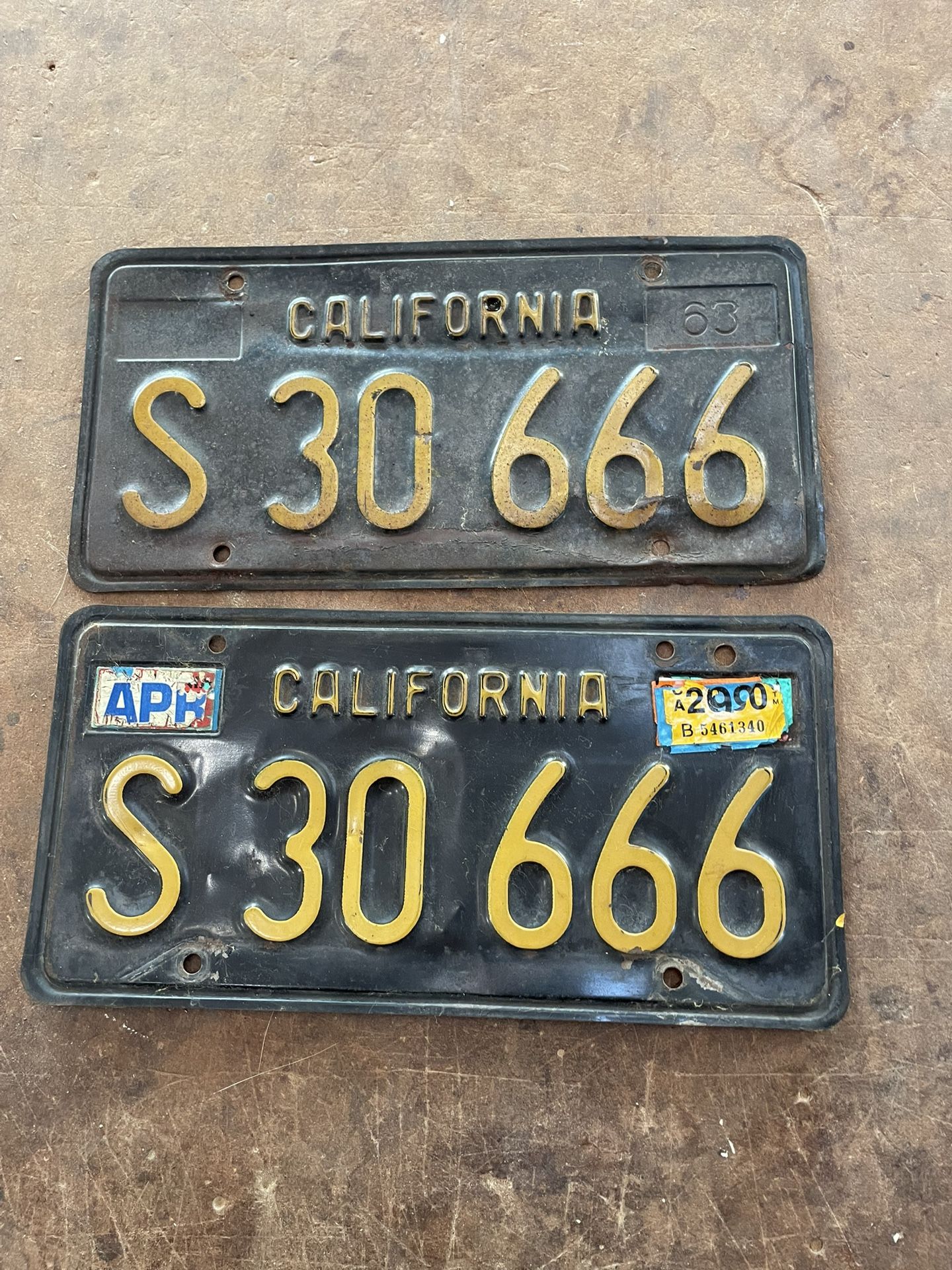 California Black License Plates