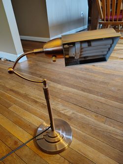 Antique Directional Copper Lamp