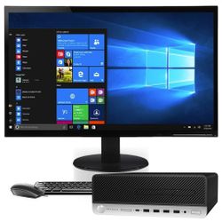 HP Pro Grade PC Intel Duo Core 3.9 GHz 8 GB Ram 500 GB HD DVD-RW Wi-Fi Windows 10 Professional 
