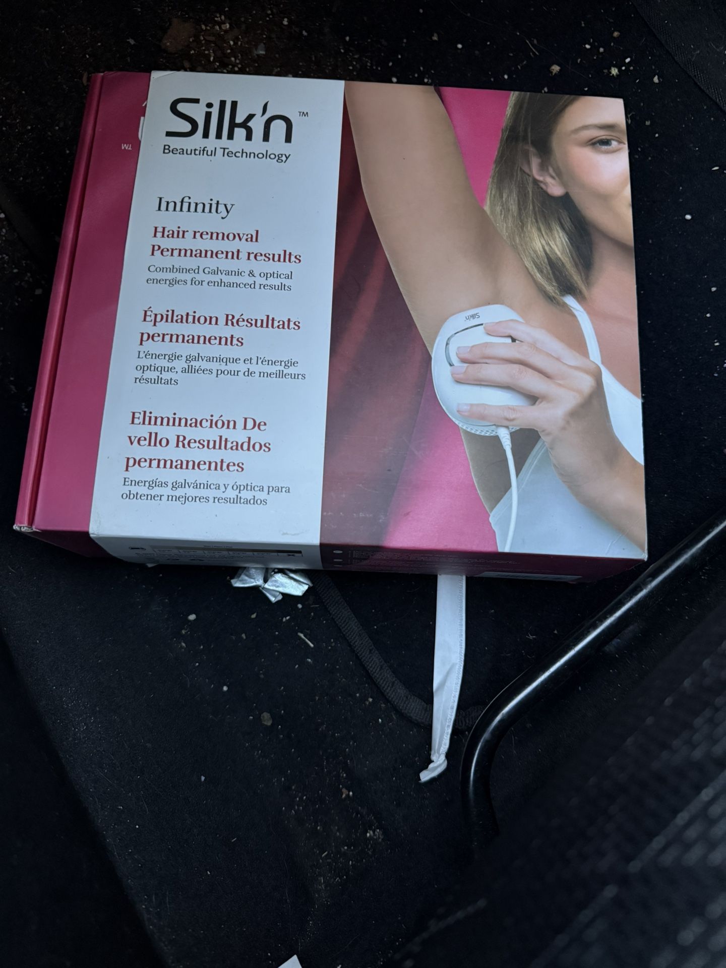 Silk’n Infinity IPL Hair Removal Device -open box Never Used