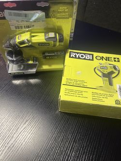 Ryobi R18PI-0 18V ONE+ Cordless High Pressure Inflator & Glue Pen KIT BUNDLE NEW