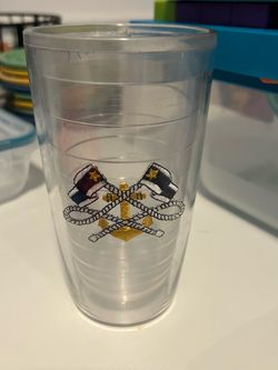 Set of 4 Tervis Tumblers 16oz Classic Insulated Glasses - Nautical Anchor & Yacht Flags Patch