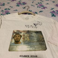 Brockhampton Iridescence Tee Signed By Kevin Abstract & Merlyn Wood Size L