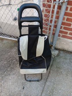 Rolling shopping cart