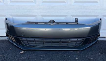 GRAY VOLKSWAGEN JETTA 2011 2012 2013 2014 FRONT BUMPER ORIGINAL