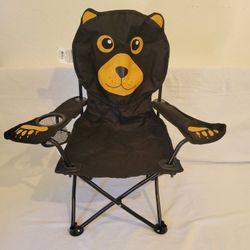 Black Bear Kids Folding Camp Chair